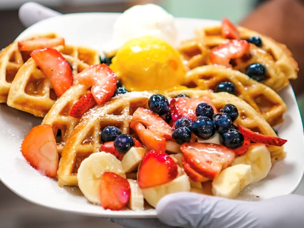 Island Boy Family Waffle Platter