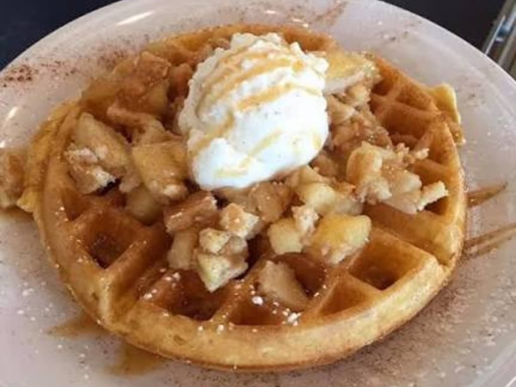 Waffle Apple Pie