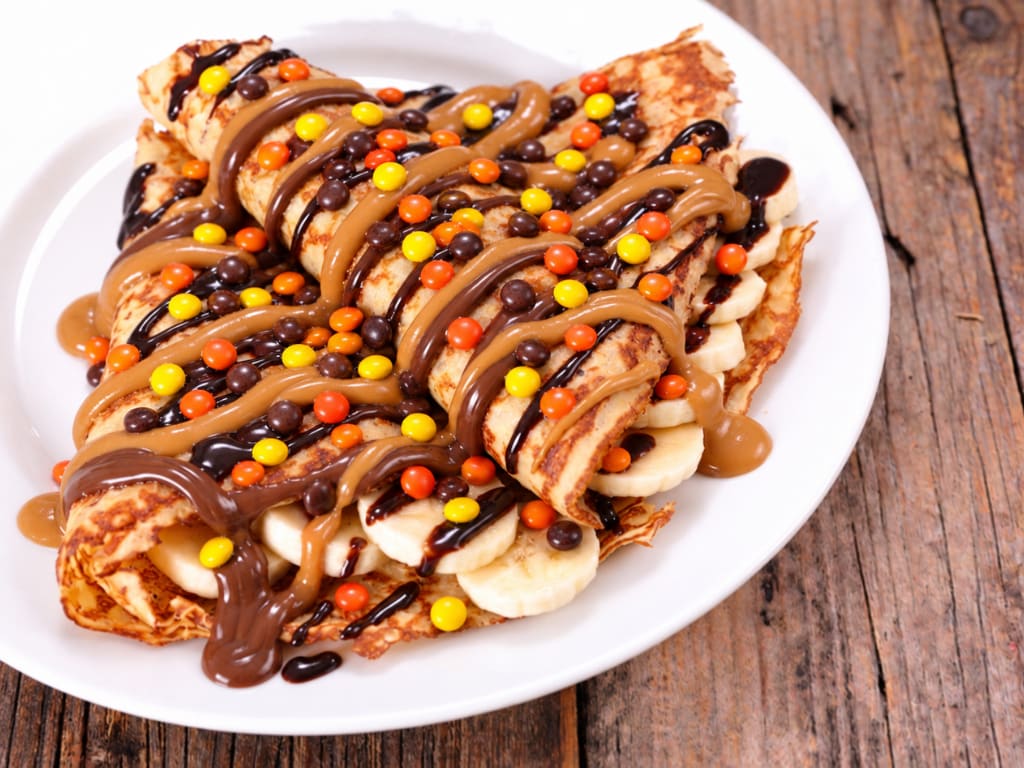 Crepe Peanut Butter Crunch