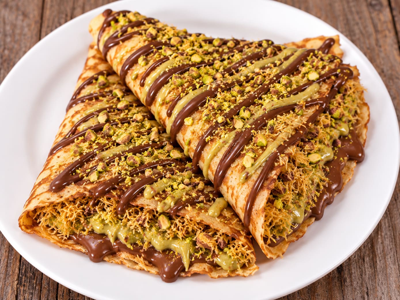 VIRAL KUNAFA CREPE